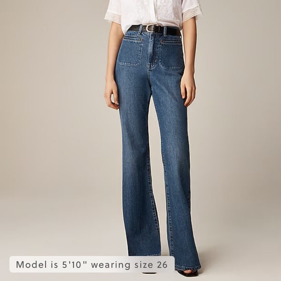J. Crew vintage flare jean lexi kay wash - Picture 9 of 9